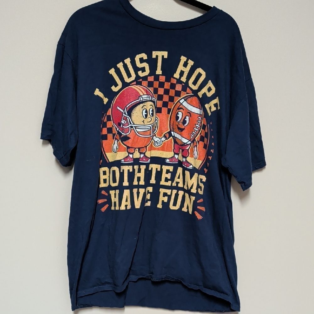 Port and Company Navy Graphic Tee